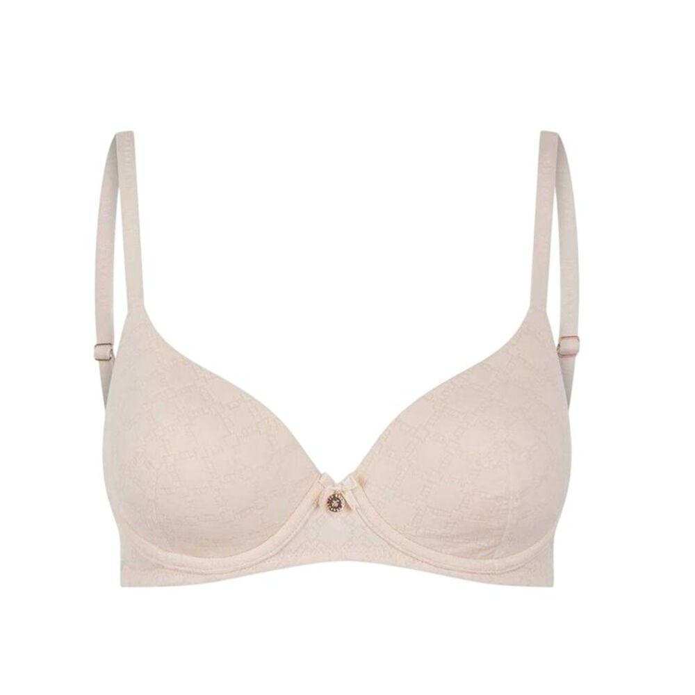 Ted Baker Womens/Ladies All Over Logo T-Shirt Bra / Peach Blush